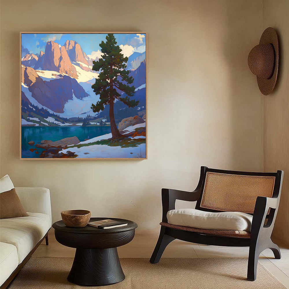 Majestic Mountain Landscape – Nature-Inspired Décor Canvas Wall Art