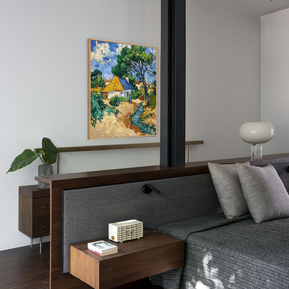 Rustic Countryside - Inspired By Classic Impressionism Canvas Wall Art