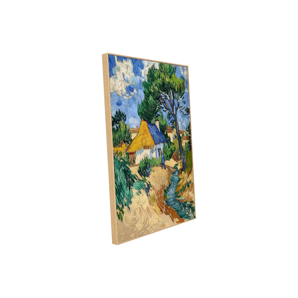 Rustic Countryside - Inspired By Classic Impressionism Canvas Wall Art