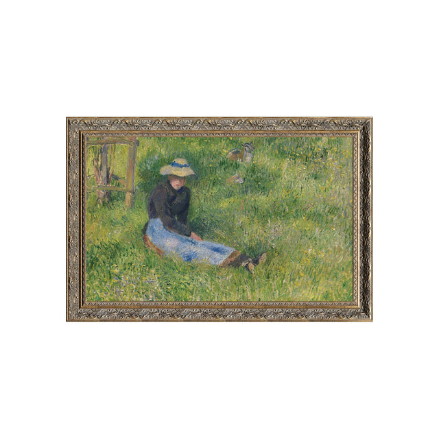 Woman With A Parasol Madame Monet By Claude Monet
