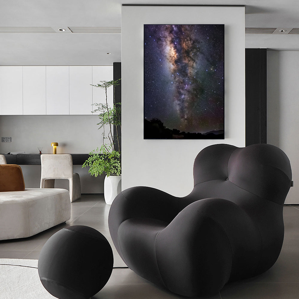 Eternal Galaxy Milky Way Canvas Wall Art