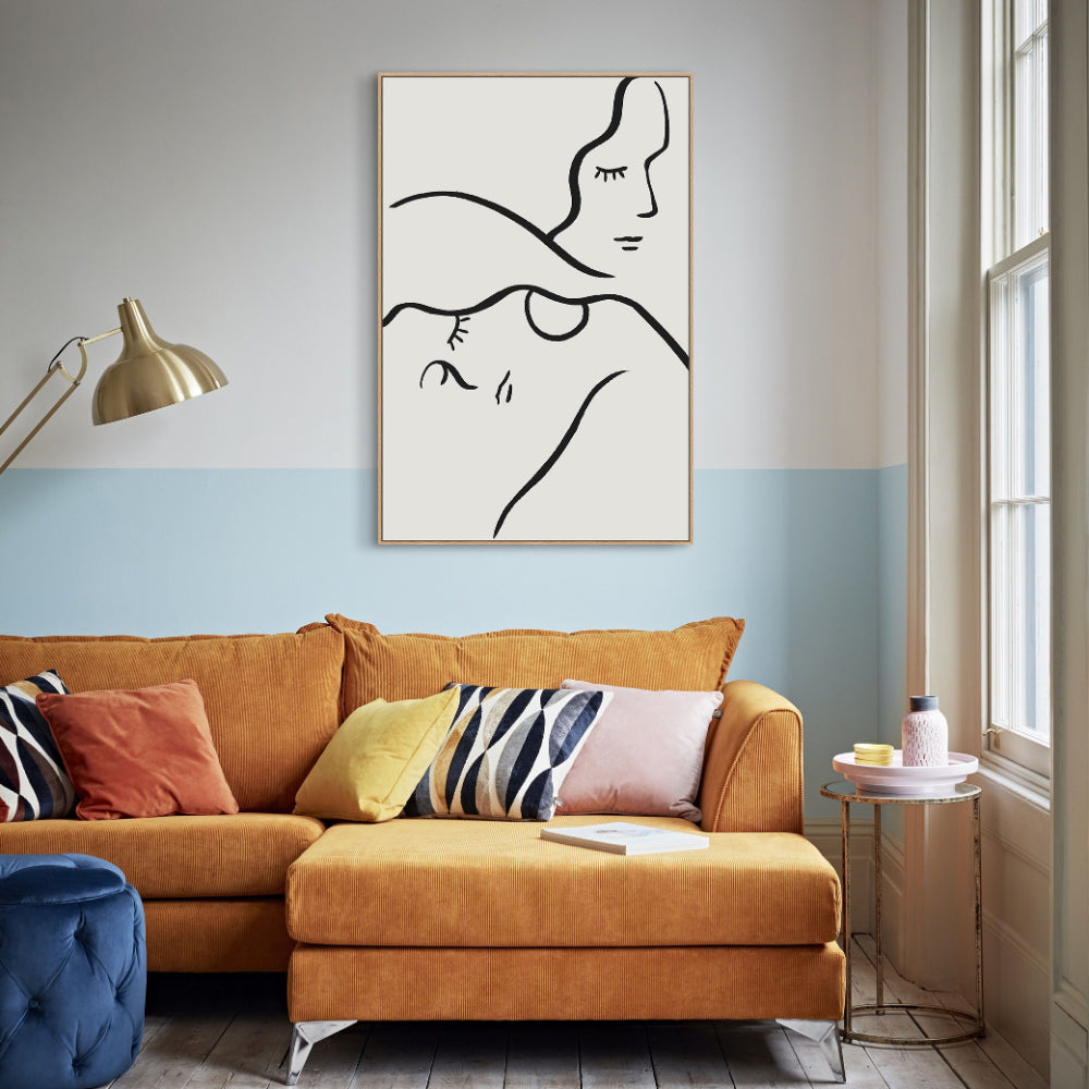 Minimalist Line Art Canvas Wall Art