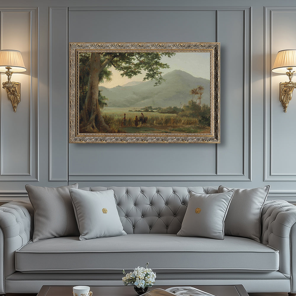 Antilian Landscape, St. Thomas By Camille Pissarro