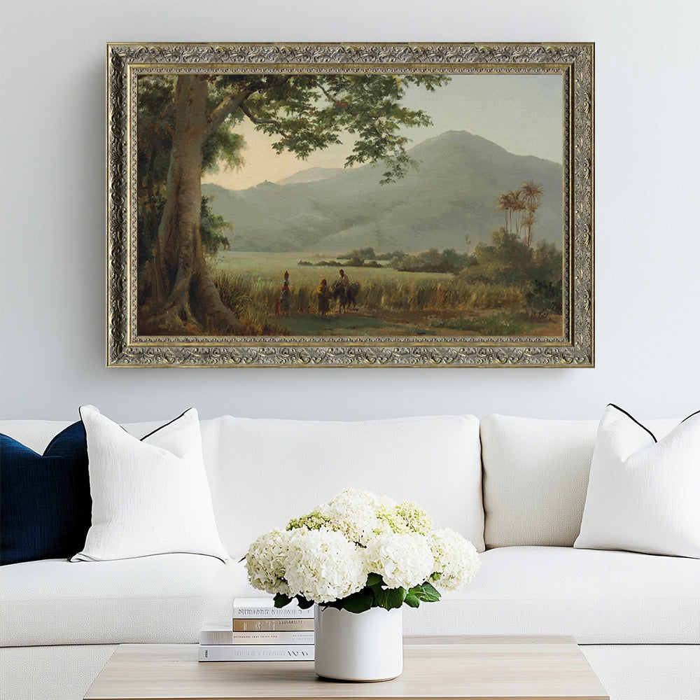 Antilian Landscape, St. Thomas By Camille Pissarro