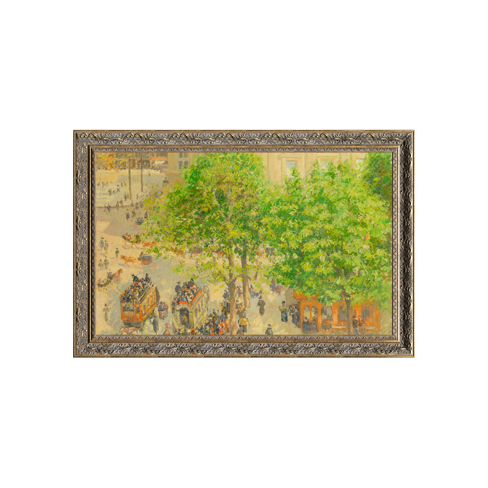 Place Du Théâtre-Français, Spring By Camille Pissarro