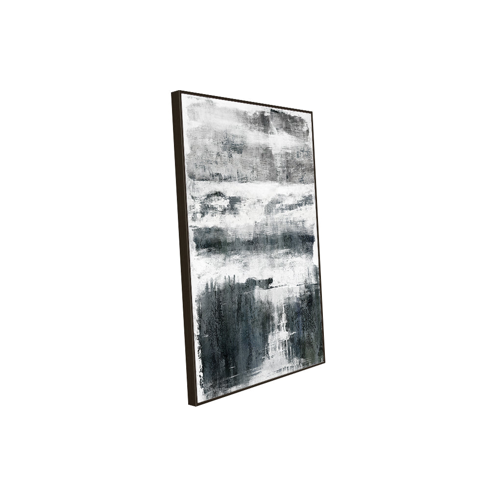 Elegant Black And White Design Canvas Wall Art