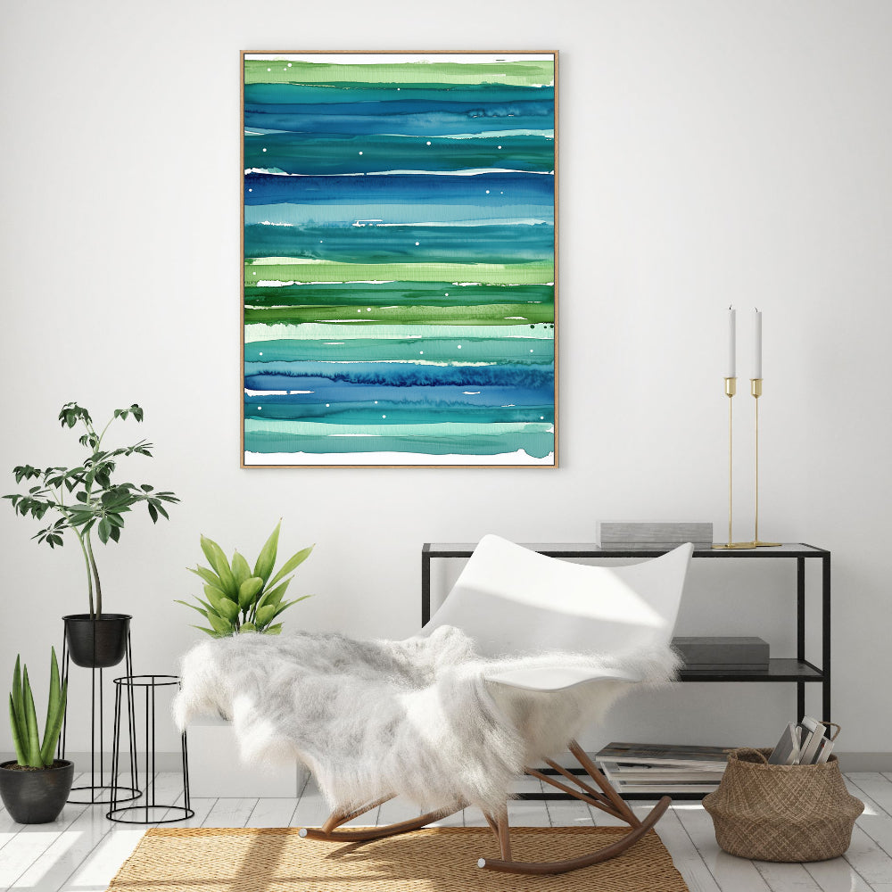 Watercolor Canvas Wall Art