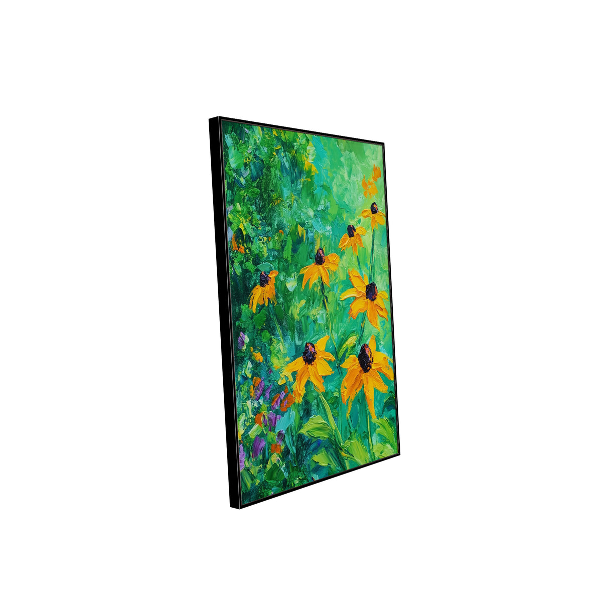 Vibrant Sunflower Garden Canvas Wall Art