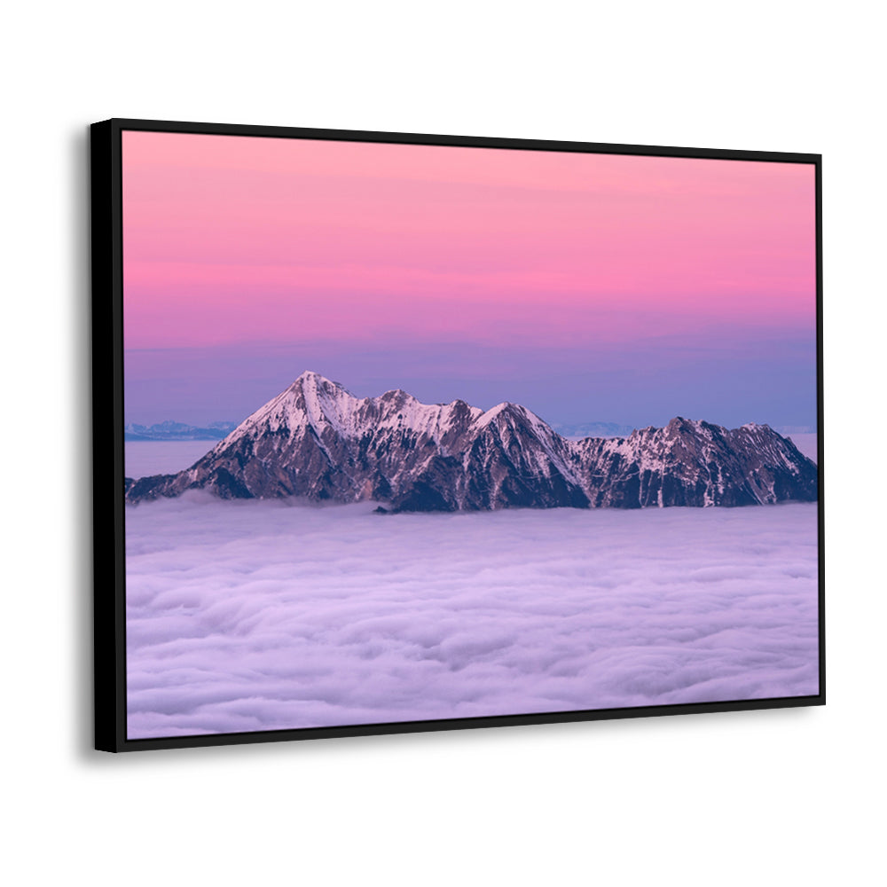 Majestic Mountain Sunrise Canvas Wall Art