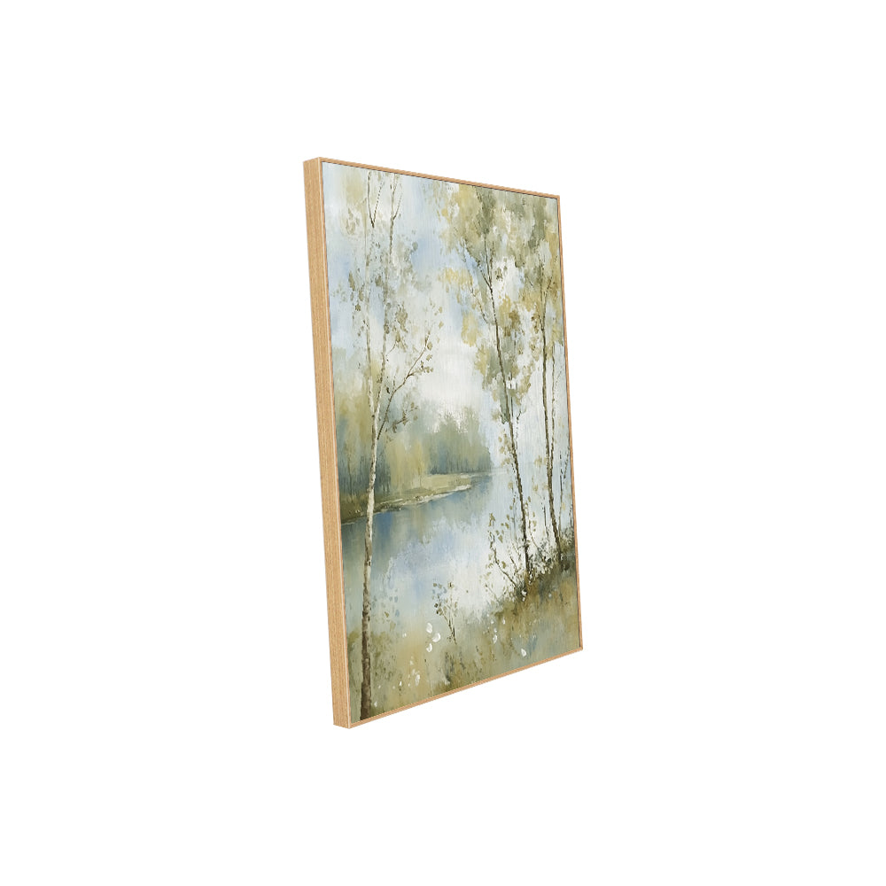 Serene Landscape – Tranquil Nature-Inspired Décor Canvas Wall Art