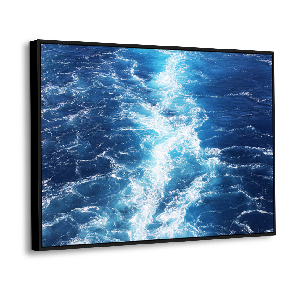 Vibrant Ocean Waves - Seascape Canvas Wall Art