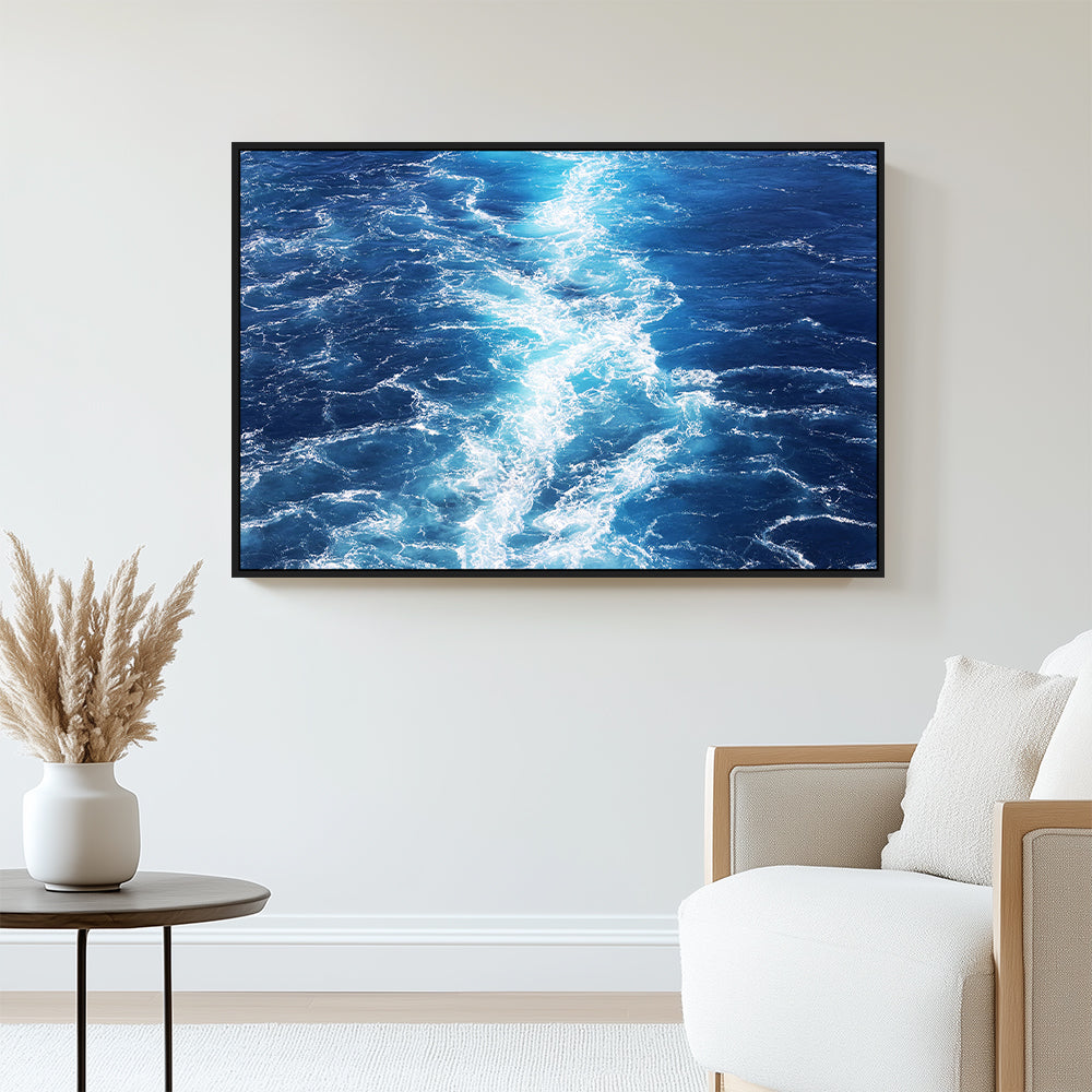 Vibrant Ocean Waves - Seascape Canvas Wall Art