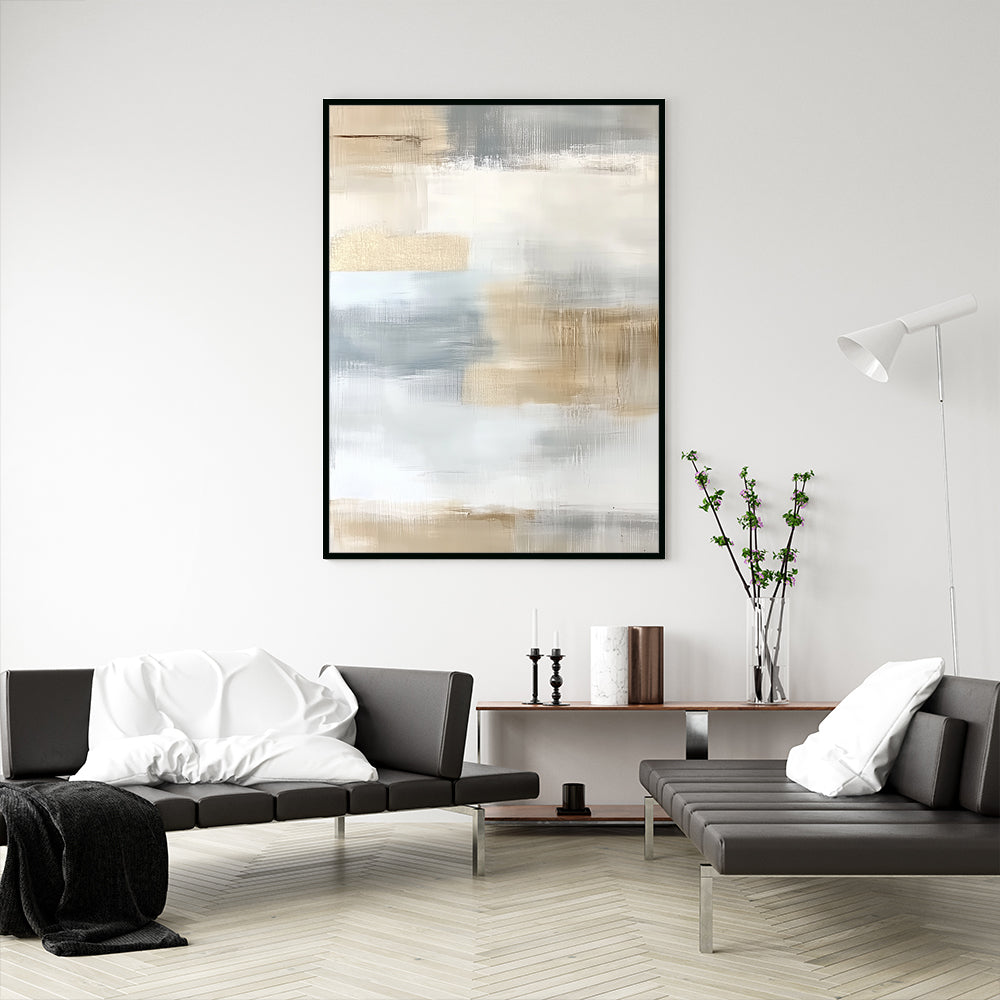 Neutral Serenity Canvas Wall Art