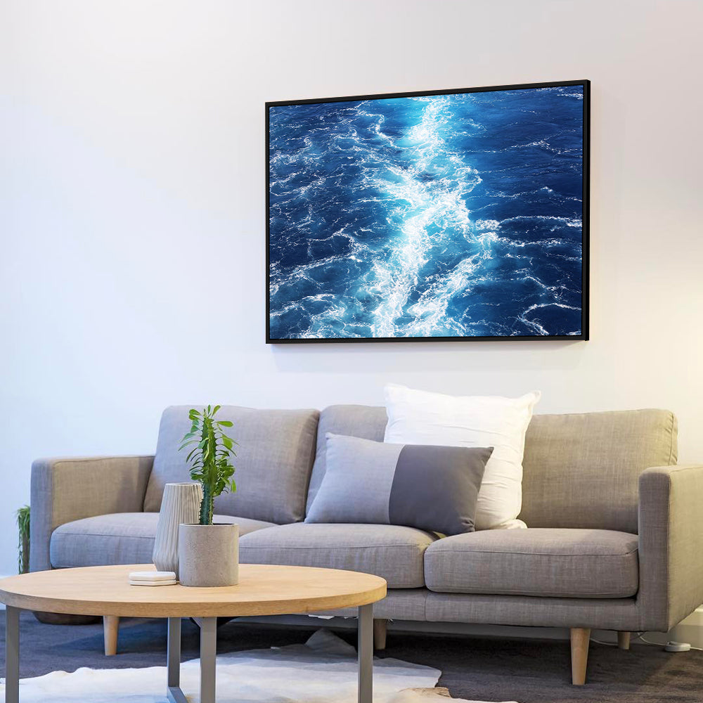 Vibrant Ocean Waves - Seascape Canvas Wall Art