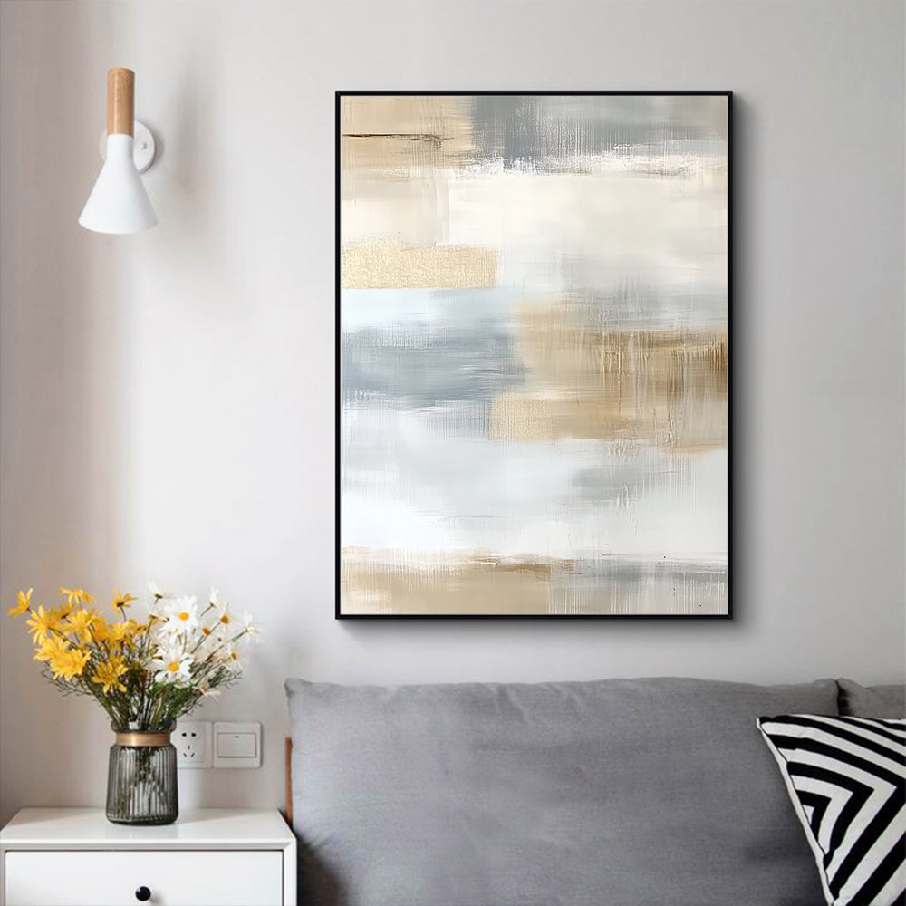 Neutral Serenity Canvas Wall Art