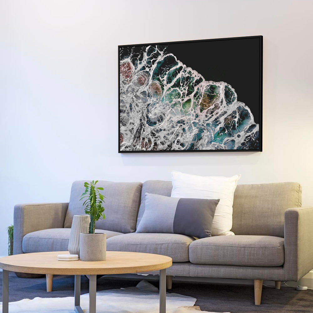 Ocean Waves Canvas Wall Art