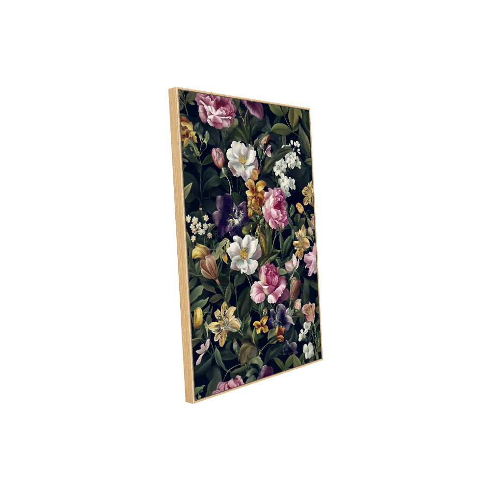 Enchanting Wildflower Garden Canvas Wall Art