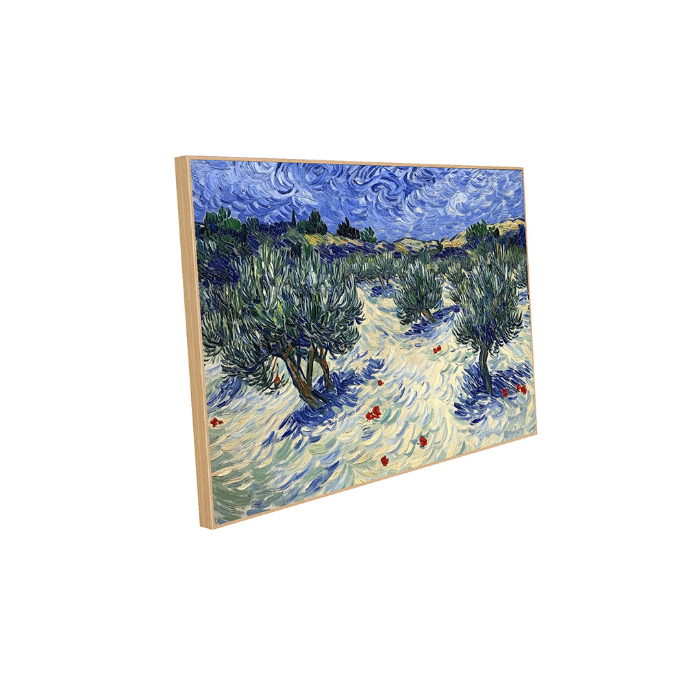 Olive Grove - Inspired By Impressionist Landscapes Canvas Wall Art