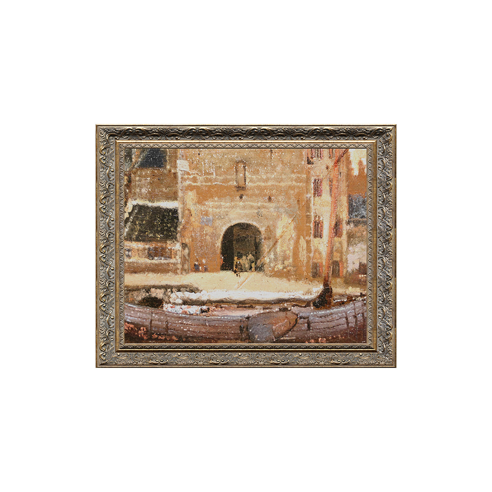 The Entrance To The Old Fish Market In Dordrecht By Vincent Van Gogh