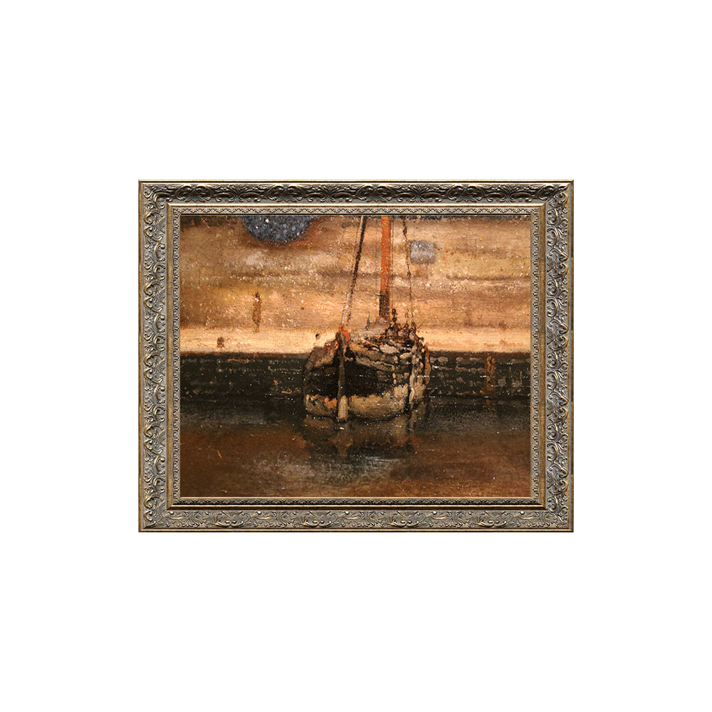 Fishing Boats On The Scheldt At Dordrecht By Vincent Van Gogh