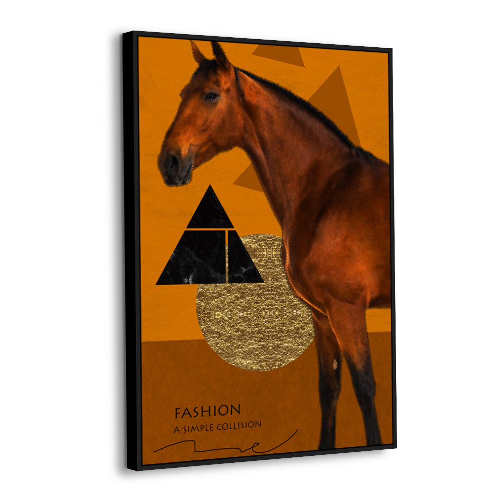 Artistic Horse Fashion Canvas Wall Art
