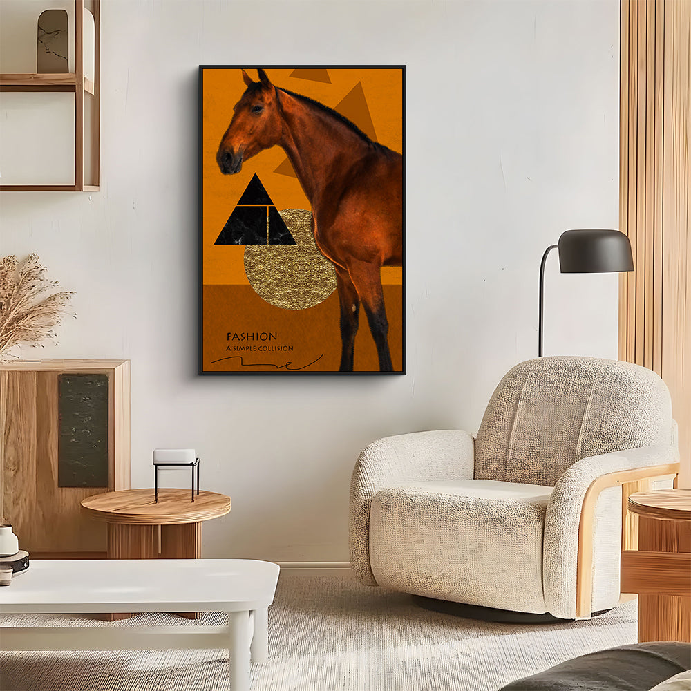 Artistic Horse Fashion Canvas Wall Art