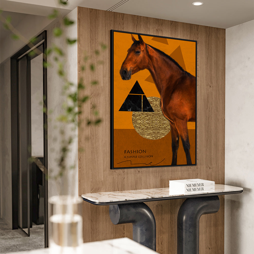 Artistic Horse Fashion Canvas Wall Art