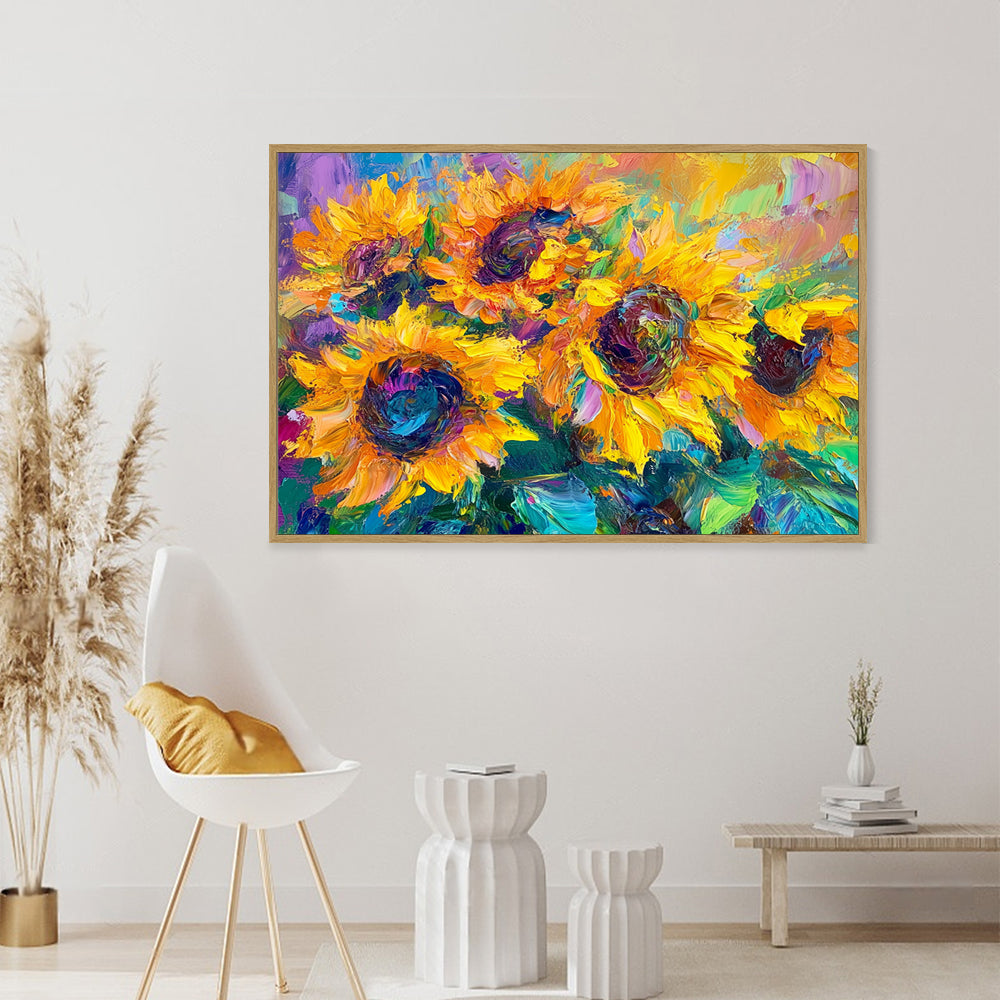 Radiant Sunflowers Canvas Wall Art