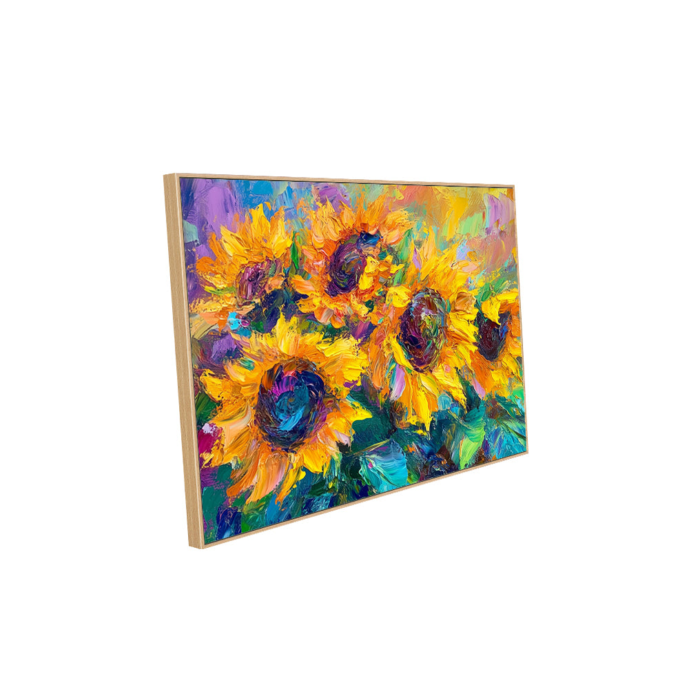 Radiant Sunflowers Canvas Wall Art