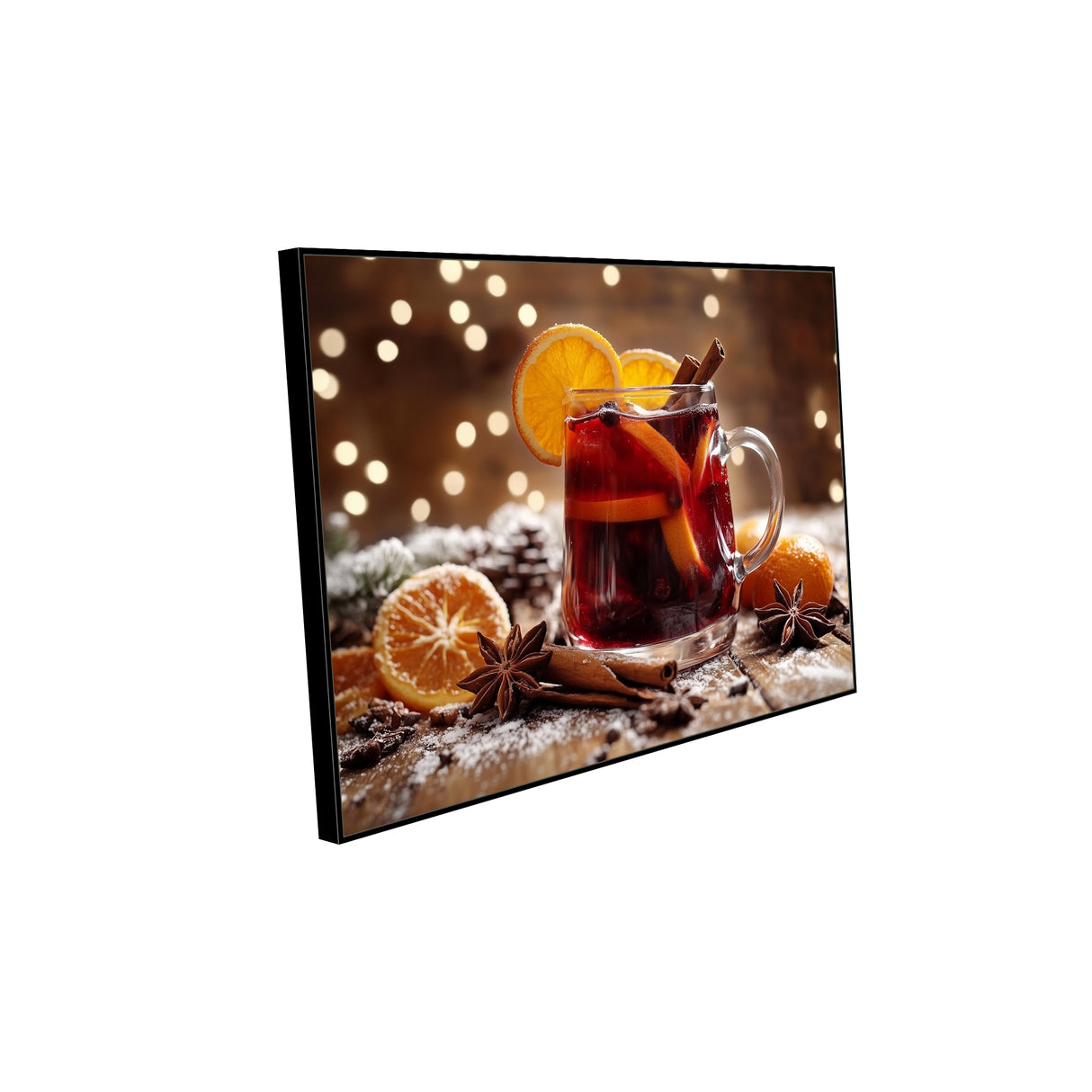 Warm Winter Delight Is Mulled Wine - Canvas Wall Art