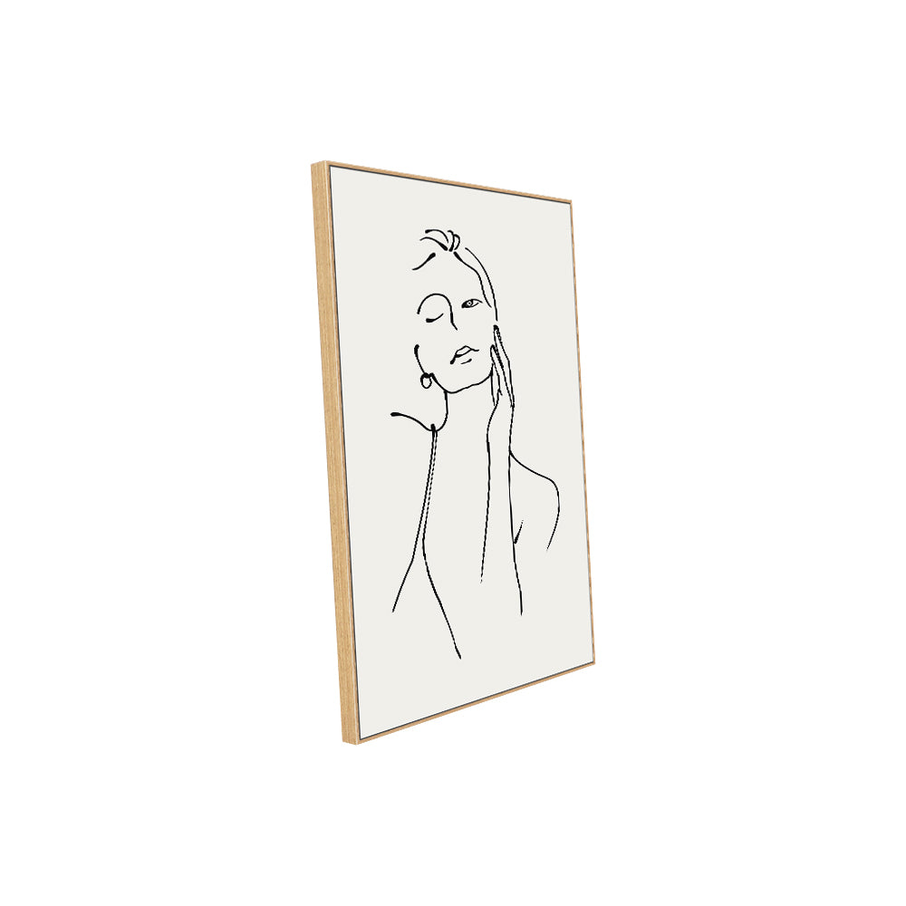 Elegant Minimalist Line Art Canvas Wall Art