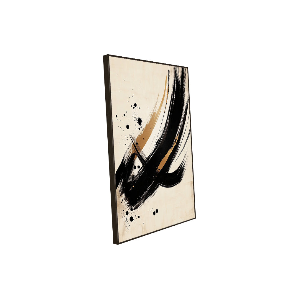 Bold Brushstroke Canvas Wall Art