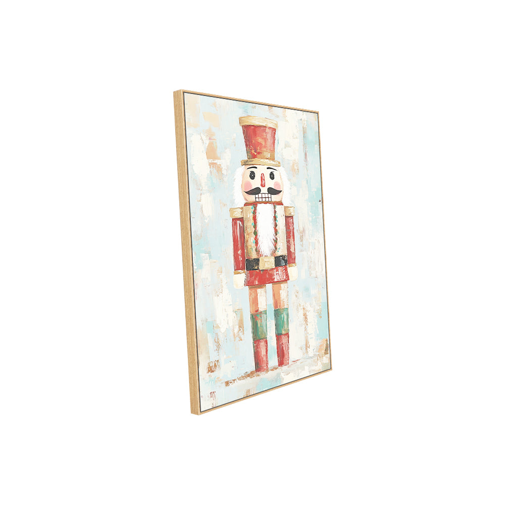 Nutcracker Canvas Wall Art - A Festive Touch for Your Home