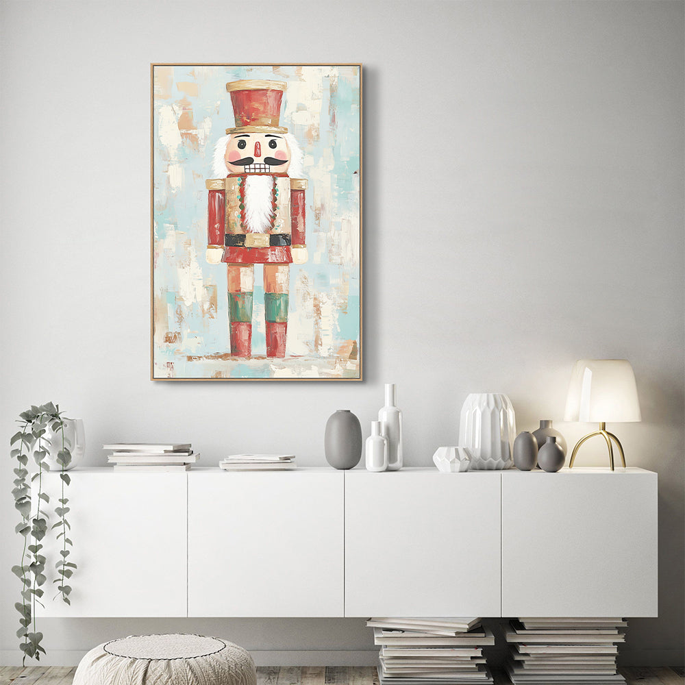 Nutcracker Canvas Wall Art - A Festive Touch for Your Home