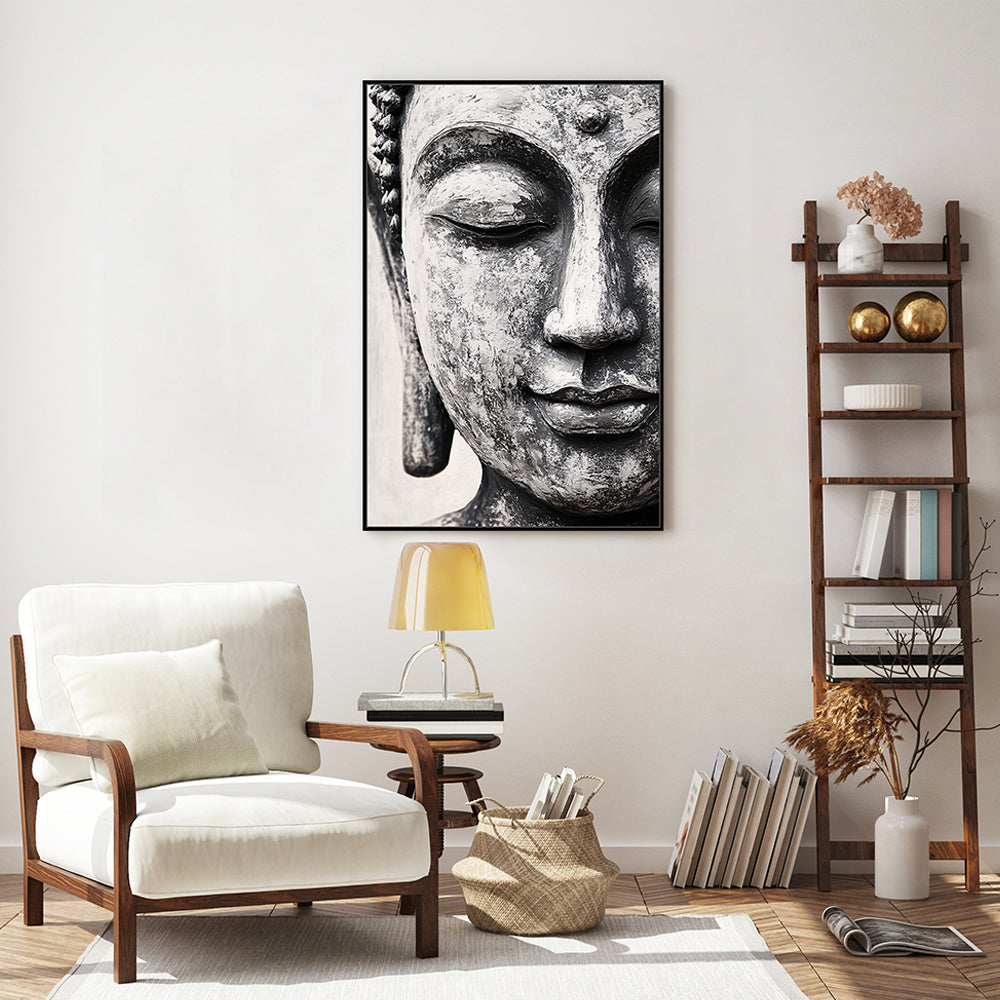 Elegant Buddha Canvas Wall Art