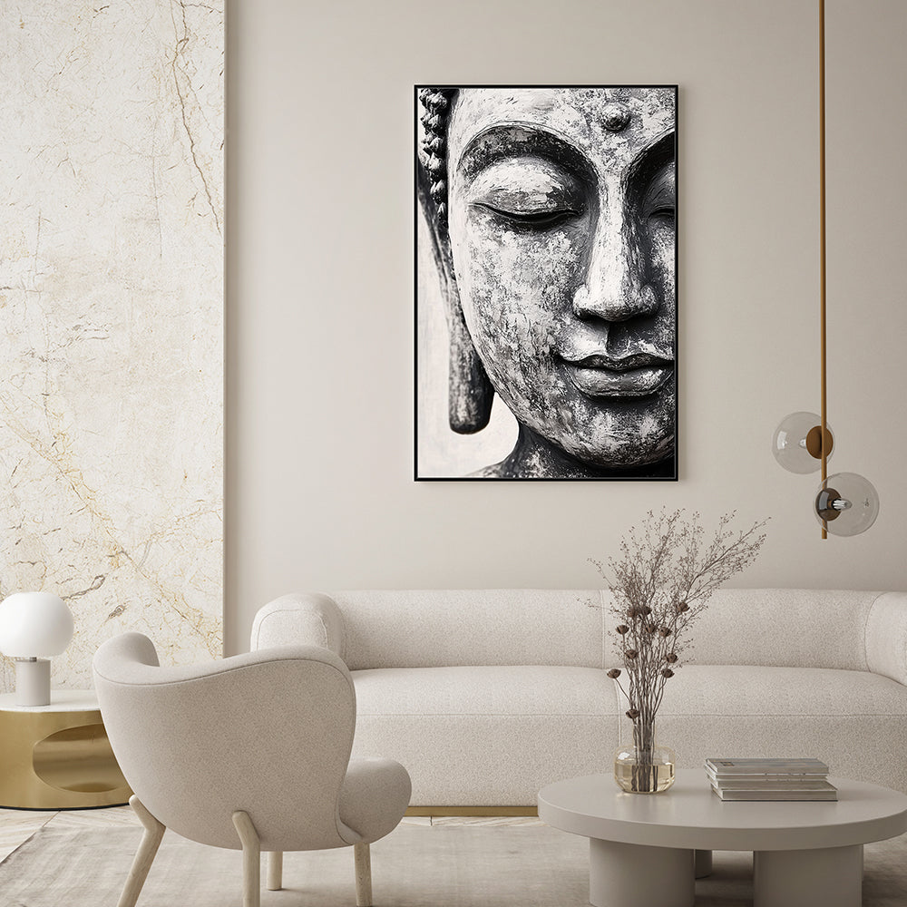 Elegant Buddha Canvas Wall Art