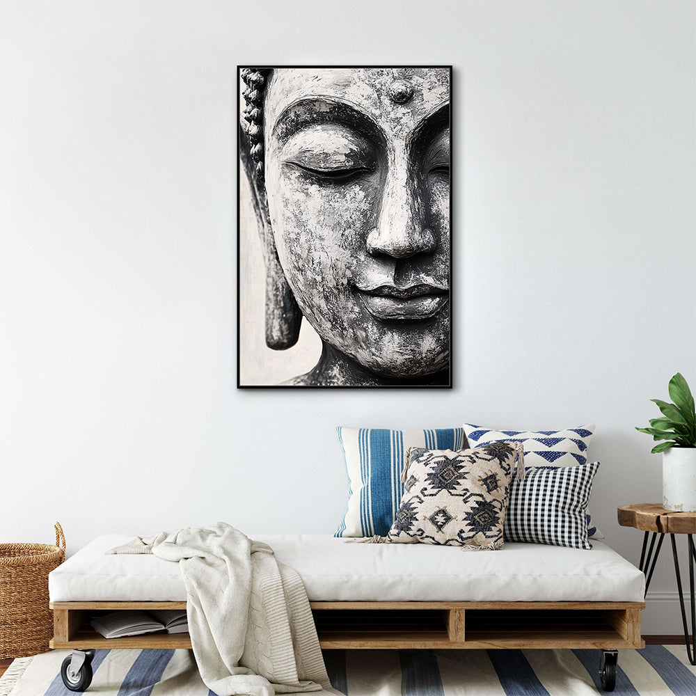 Elegant Buddha Canvas Wall Art