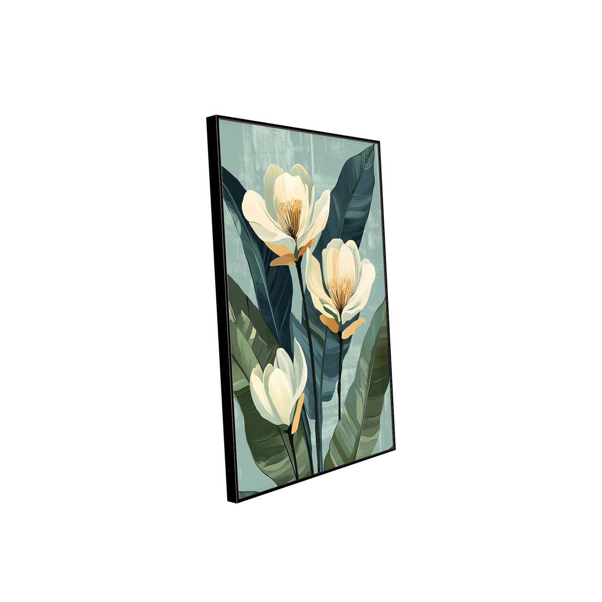 Elegant Floral Canvas Wall Art
