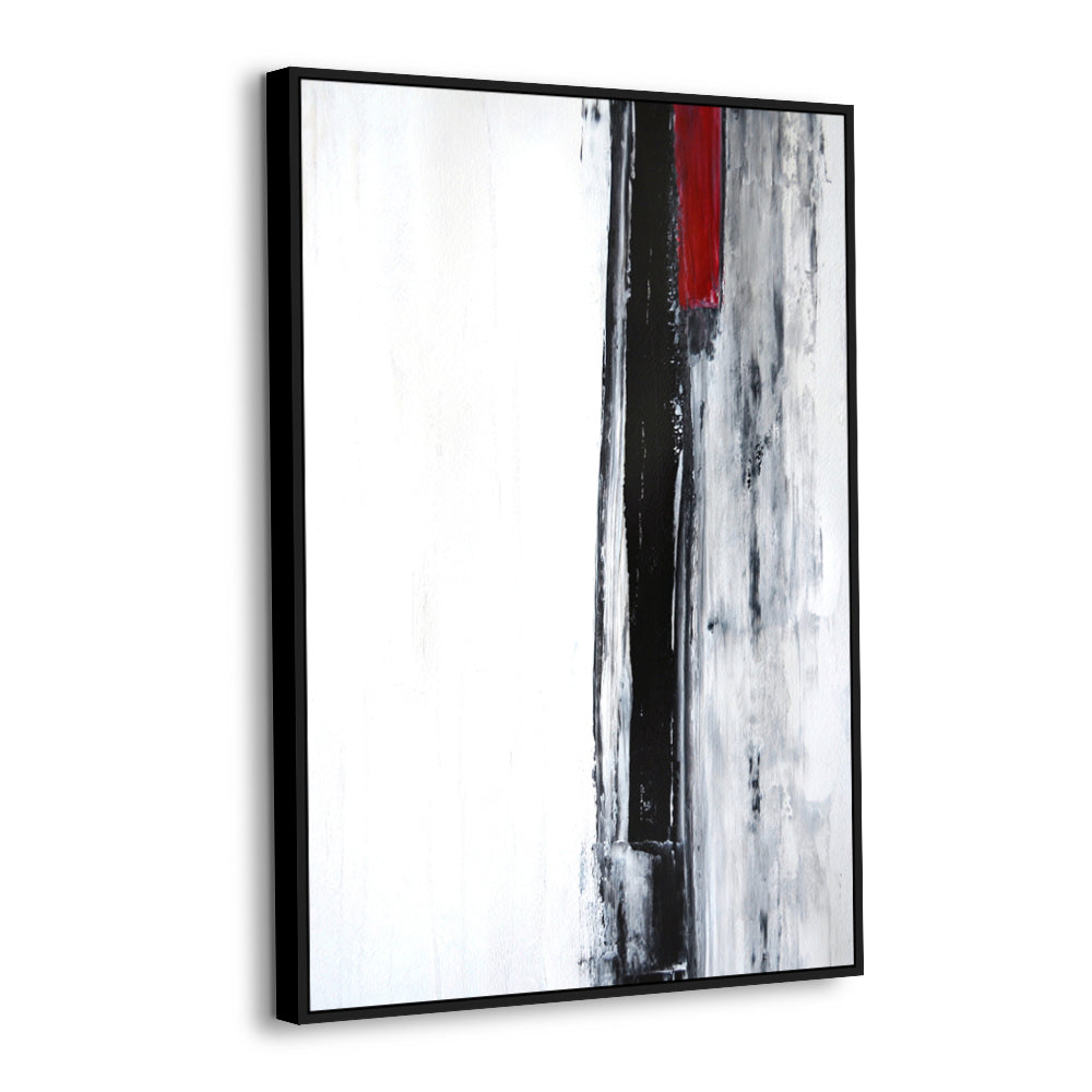 Black and Gray Canvas Wall Art