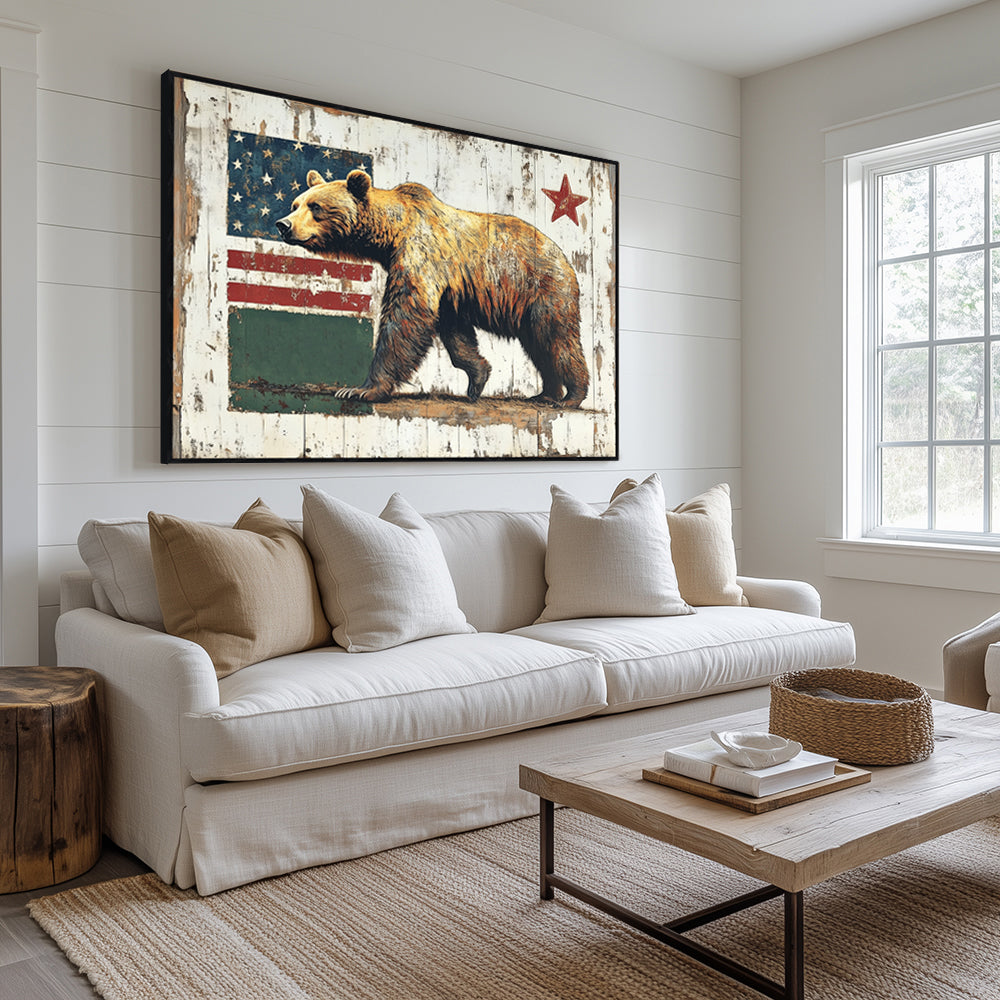 The Spirit of the American Bear - Canvas Wall Art