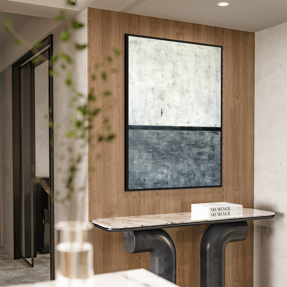 Minimalist Abstract Horizon Canvas Wall Art