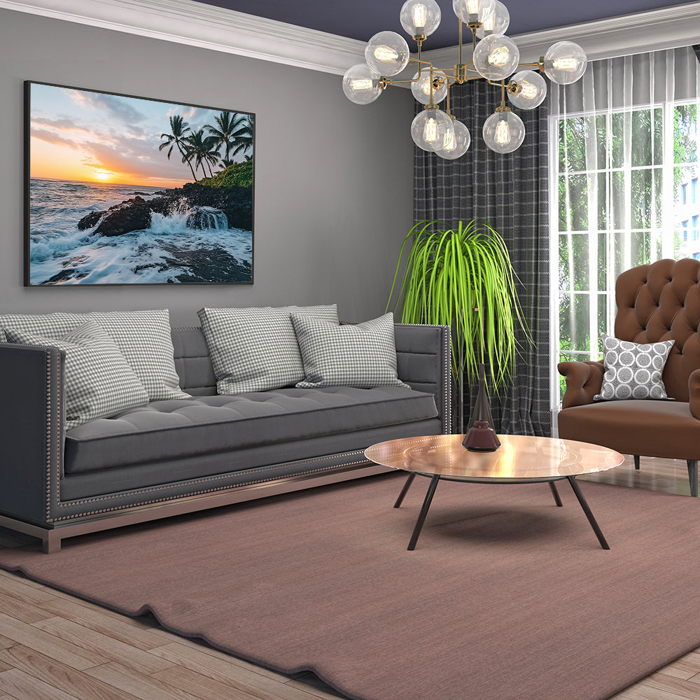 Tropical Sunset Serenity Canvas Wall Art