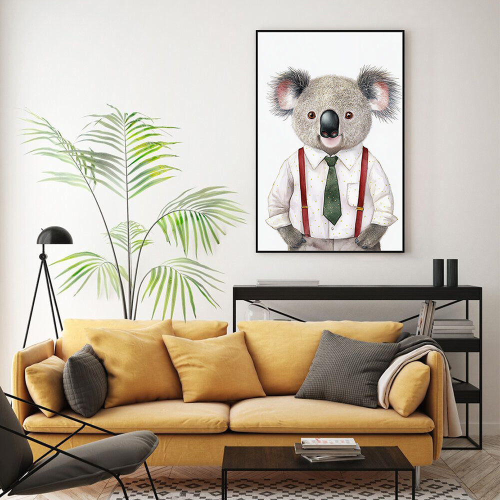 Koala Canvas Wall Art