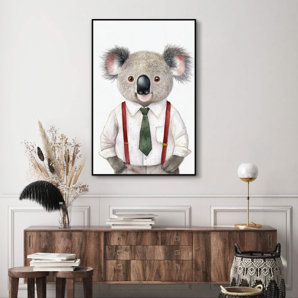 Koala Canvas Wall Art