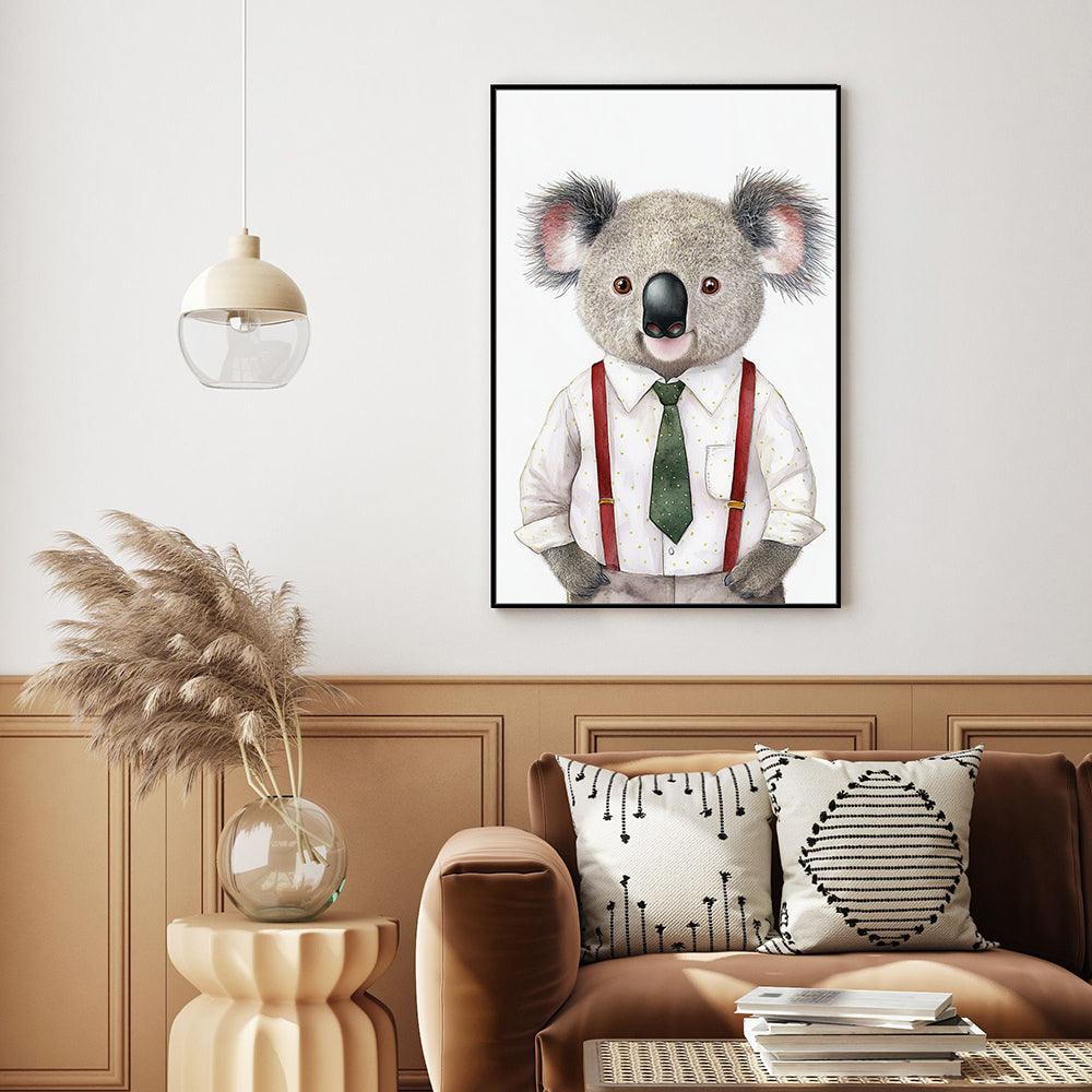 Koala Canvas Wall Art