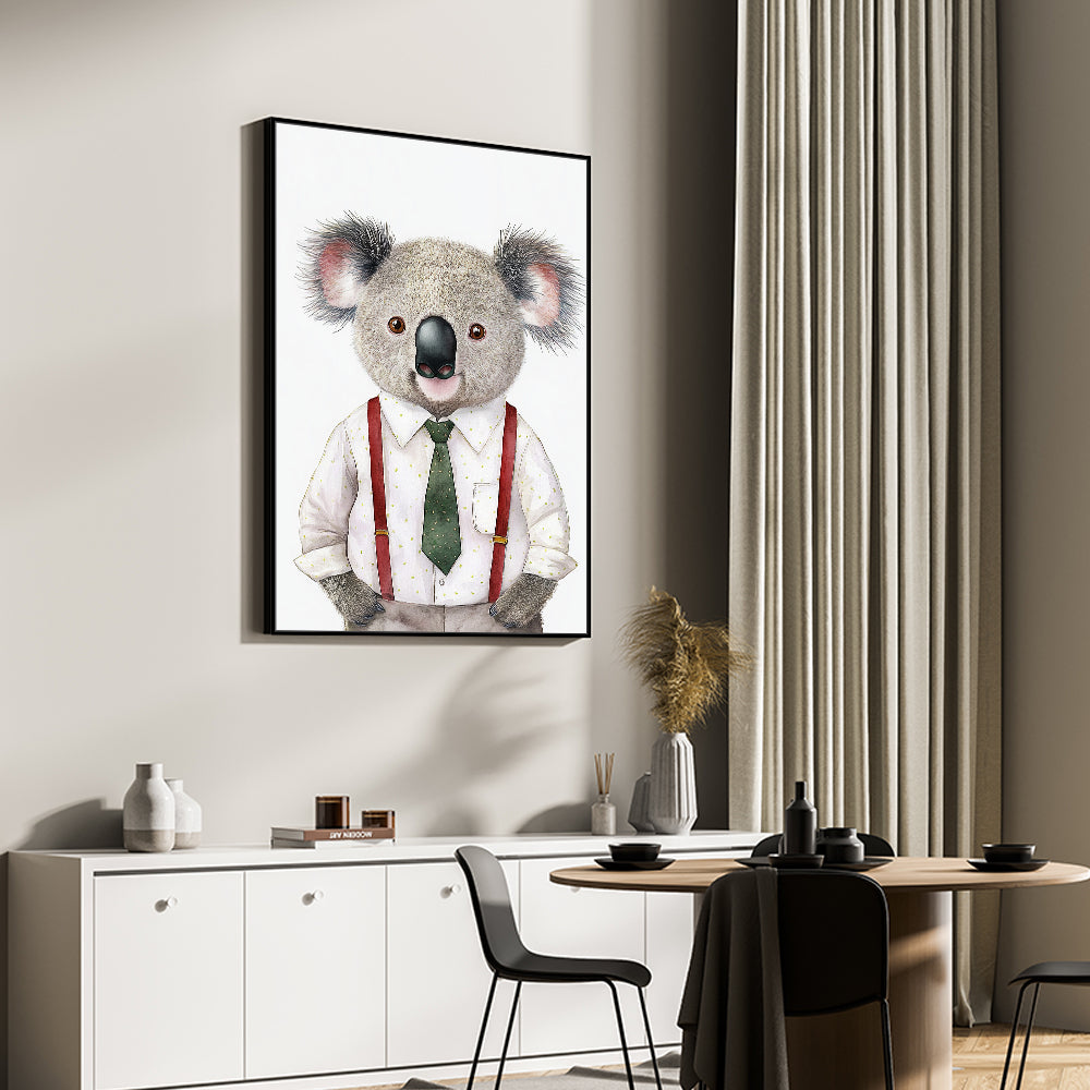 Koala Canvas Wall Art