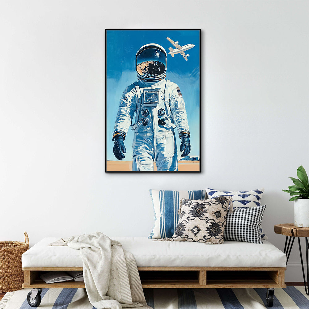 Astronaut Canvas Wall Art
