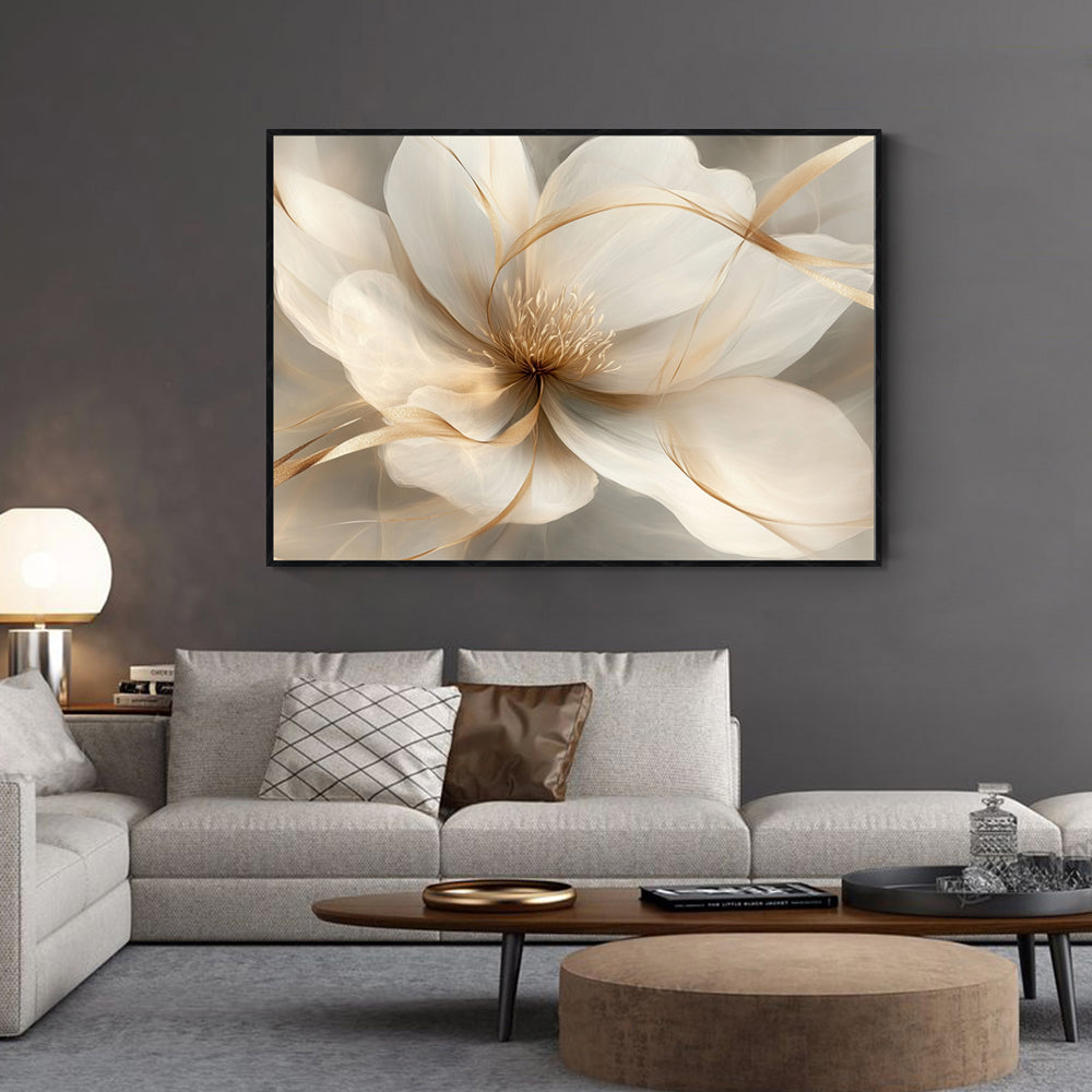 Elegant Bloom Canvas Wall Art