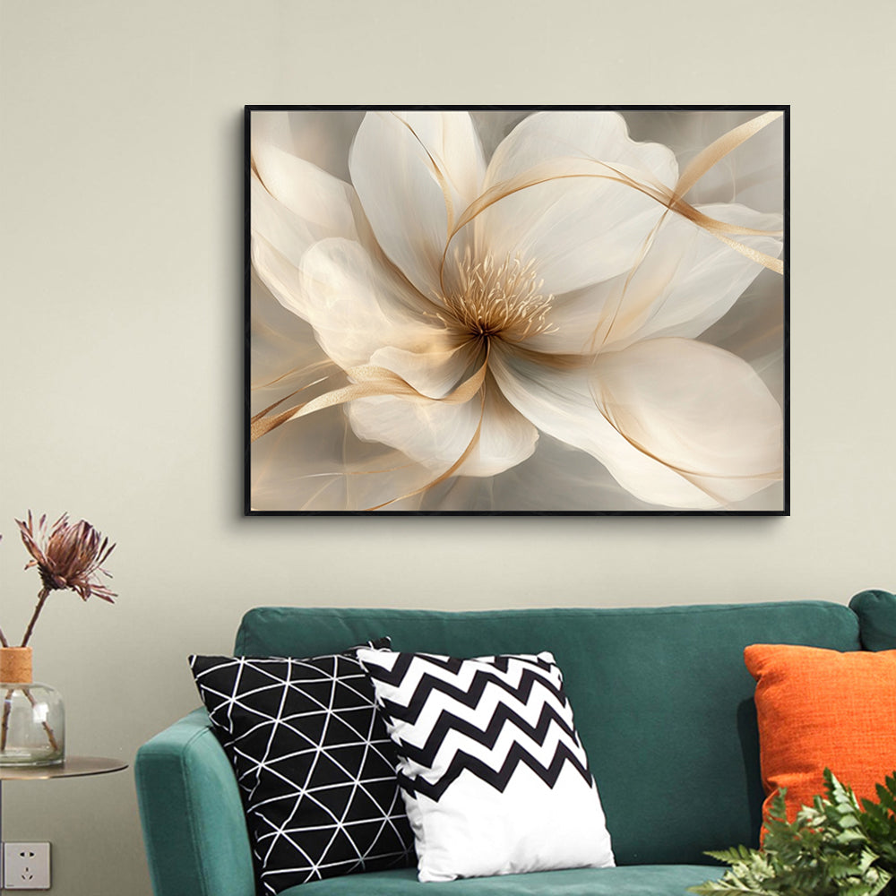 Elegant Bloom Canvas Wall Art