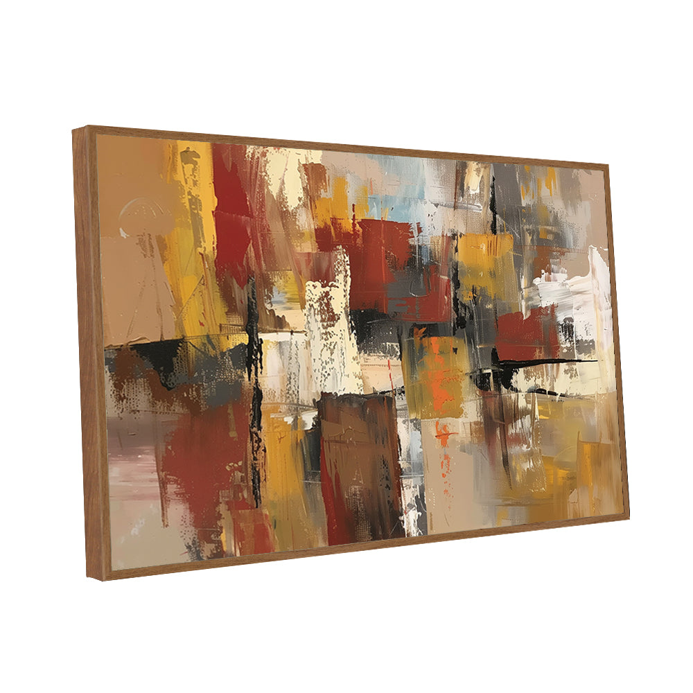 Rustic Elegance Textured Canvas Wall Art